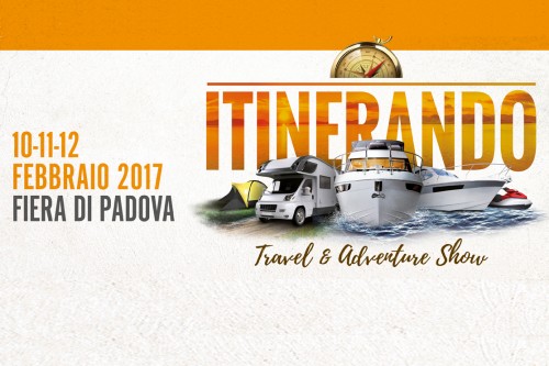 ITINERANDO 2017 – FIERA DI PADOVA (10-12 Febbraio)