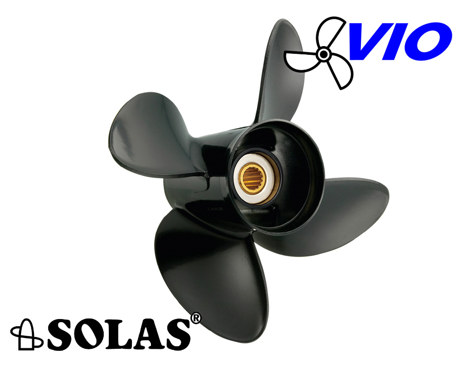 SOLAS Elica Solas in alluminio nuova 4 pale per tutti i tipi di motore 